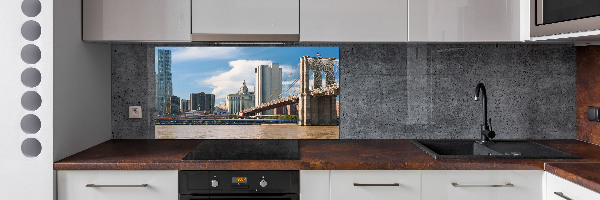Keuken achterwand Brooklynbrug