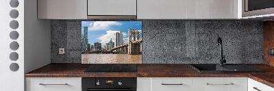 Keuken achterwand Brooklynbrug