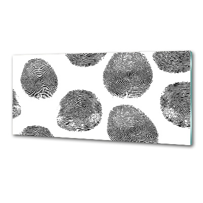 Panel do kuchni Odciski palców