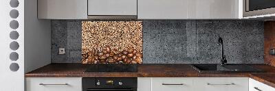 Keuken achterwand Koffiebonen