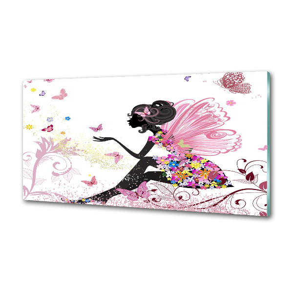 Panel szklany do kuchni Wróżka