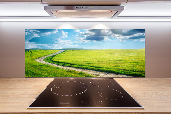 Panel do kuchni Ścieżka na łące