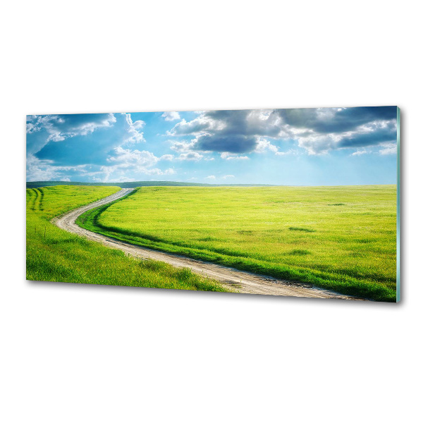 Panel do kuchni Ścieżka na łące