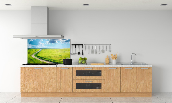 Panel do kuchni Ścieżka na łące