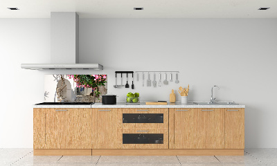 Glazen achterwand keuken Charmante straatjes