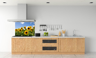 Keuken achterwand Zonnebloemen