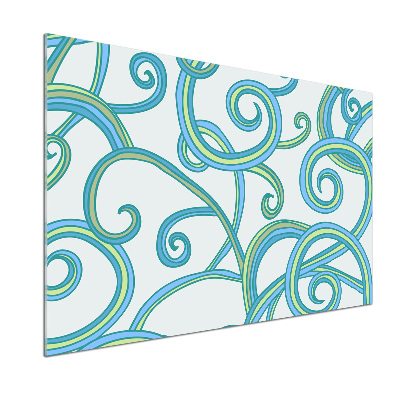 Panel lakobel Abstrakcyjne spirale