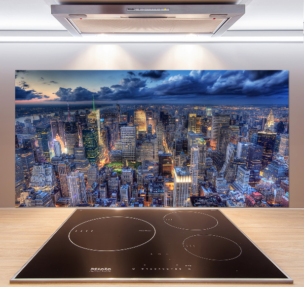 Panel lacobel Nowy Jork lot ptaka