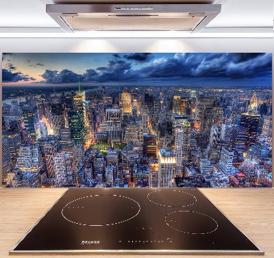 Panel lacobel Nowy Jork lot ptaka