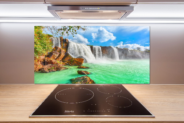 Keuken achterwand Cascade