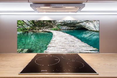 Panel do kuchni Jeziora Plitwickie