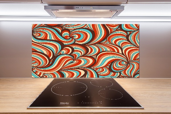 Achterwand keuken Wervelend patroon