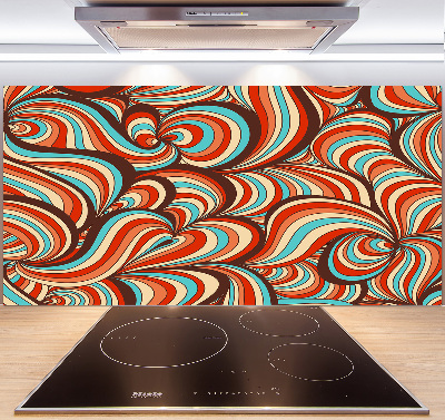 Achterwand keuken Wervelend patroon