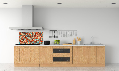 Achterwand keuken Wervelend patroon
