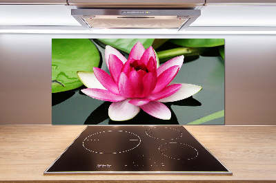 Panel dekor szkło Lilia wodna