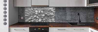 Glazen achterwand keuken 3D-abstractie