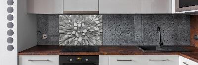 Glazen achterwand keuken 3D-abstractie