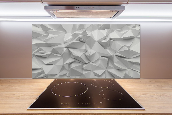Achterwand keuken 3D-abstractie