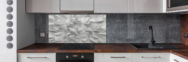 Achterwand keuken 3D-abstractie