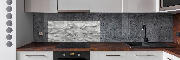 Achterwand keuken 3D-abstractie