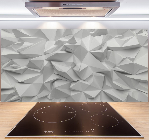 Achterwand keuken 3D-abstractie