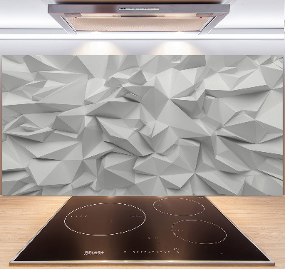 Achterwand keuken 3D-abstractie