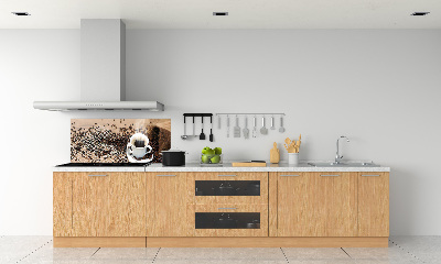 Spatscherm keuken Koffie en koffiebonen