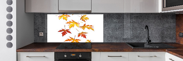 Spatscherm keuken Herfstbladeren