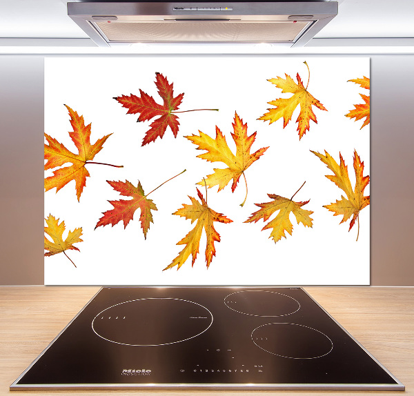 Spatscherm keuken Herfstbladeren