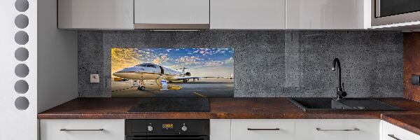 Spatplaat keuken Vliegtuig