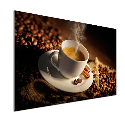Panel do kuchni Kawa w filiżance