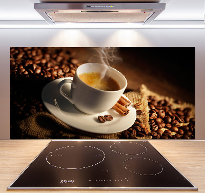 Keuken achterwand Koffie in een kopje