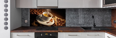 Keuken achterwand Koffie in een kopje
