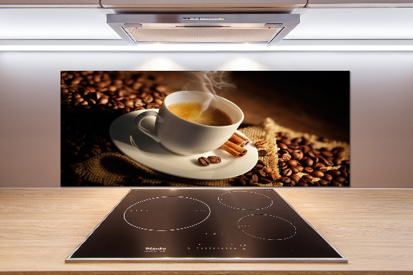 Panel do kuchni Kawa w filiżance