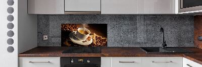 Keuken achterwand Koffie in een kopje