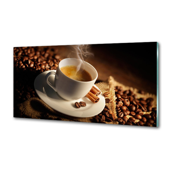 Keuken achterwand Koffie in een kopje
