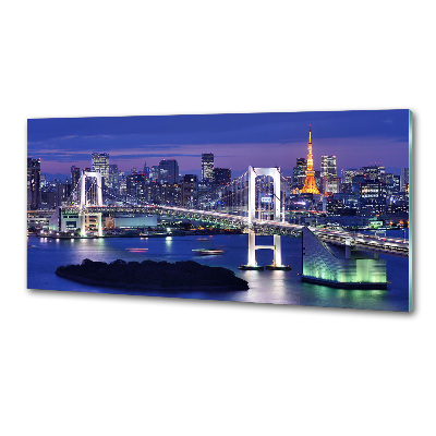 Panel dekor szkło Most w Tokio