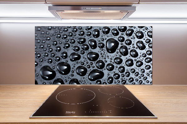 Keuken achterwand waterdruppels