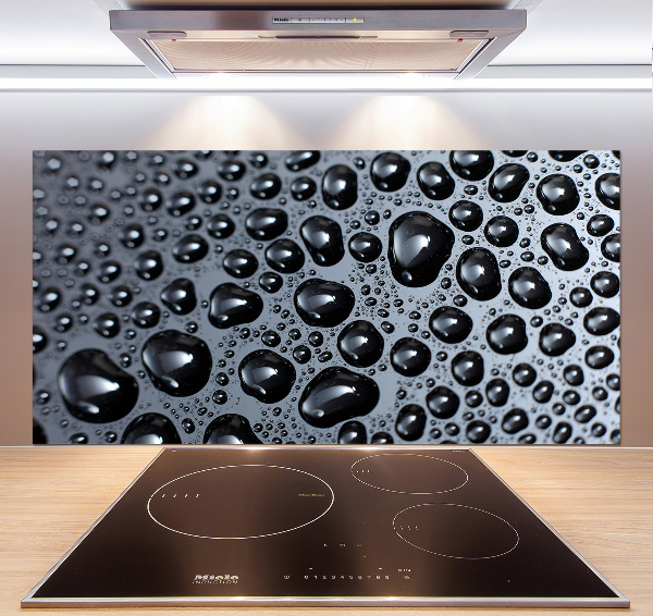 Keuken achterwand waterdruppels