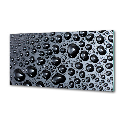 Panel dekor szkło Krople wody