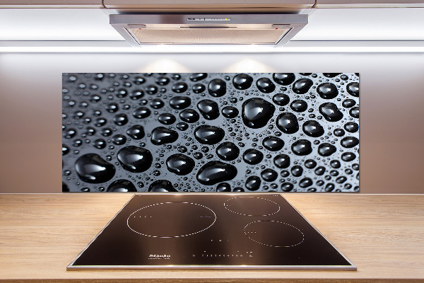 Keuken achterwand waterdruppels