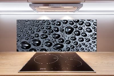 Keuken achterwand waterdruppels