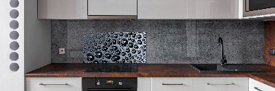 Keuken achterwand waterdruppels