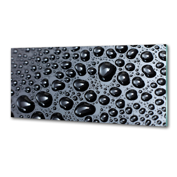 Panel dekor szkło Krople wody