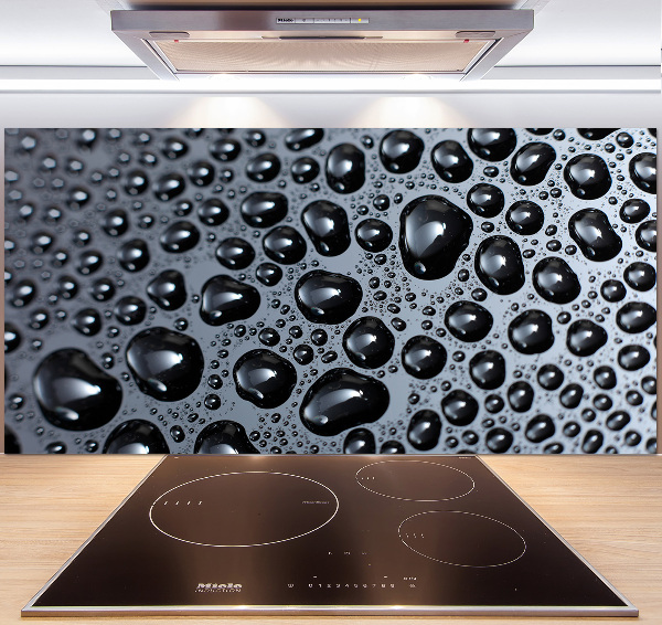 Keuken achterwand waterdruppels