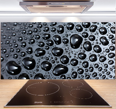 Keuken achterwand waterdruppels