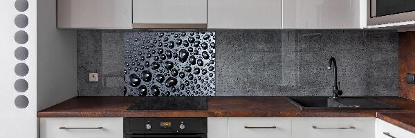 Keuken achterwand waterdruppels