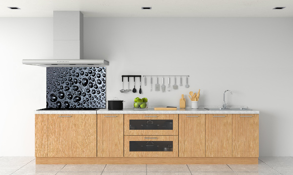 Keuken achterwand waterdruppels