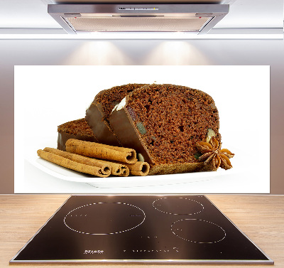 Glazen achterwand keuken Peperkoek en vanille