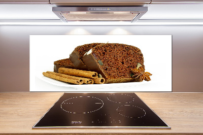 Glazen achterwand keuken Peperkoek en vanille